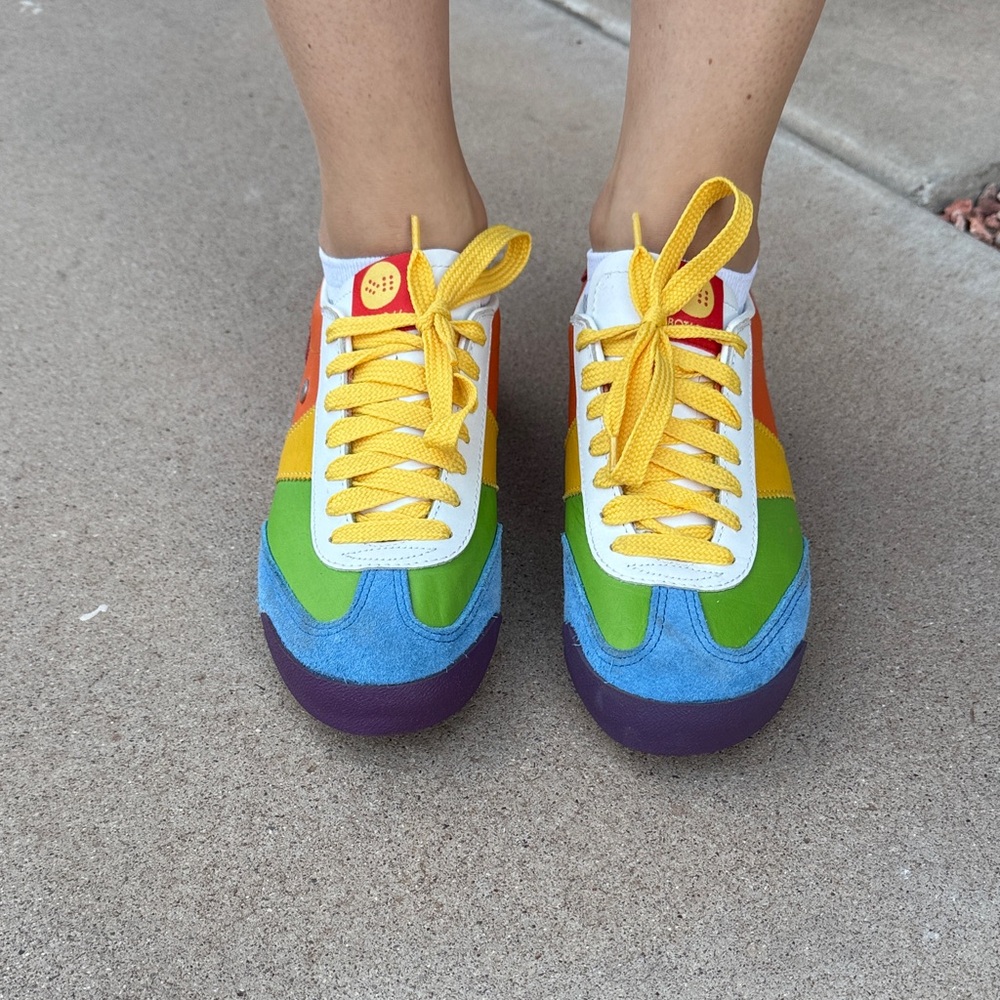 Colorful Rainbow Sneakers